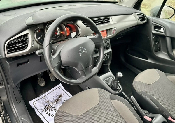 Citroen C3 cena 21800 przebieg: 64500, rok produkcji 2013 z Warka małe 67